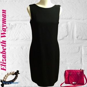 Elizabeth Wayman New York Black Sleeveless Dress